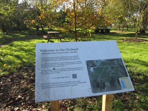 The famous Starthcona Gardens heritage orchard